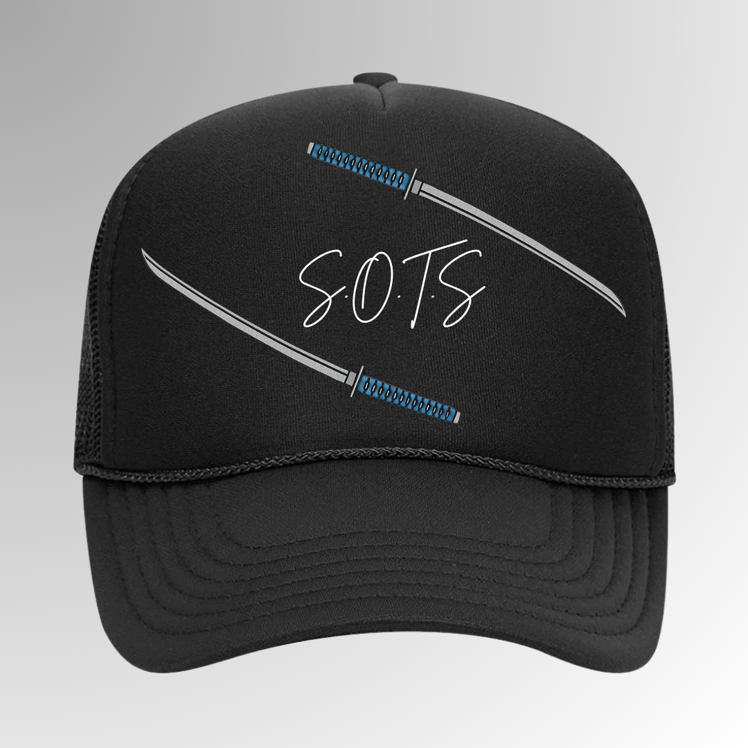 Stars on the Street Chinese Design "Forever Sharp" Trucker SnapBack Hat