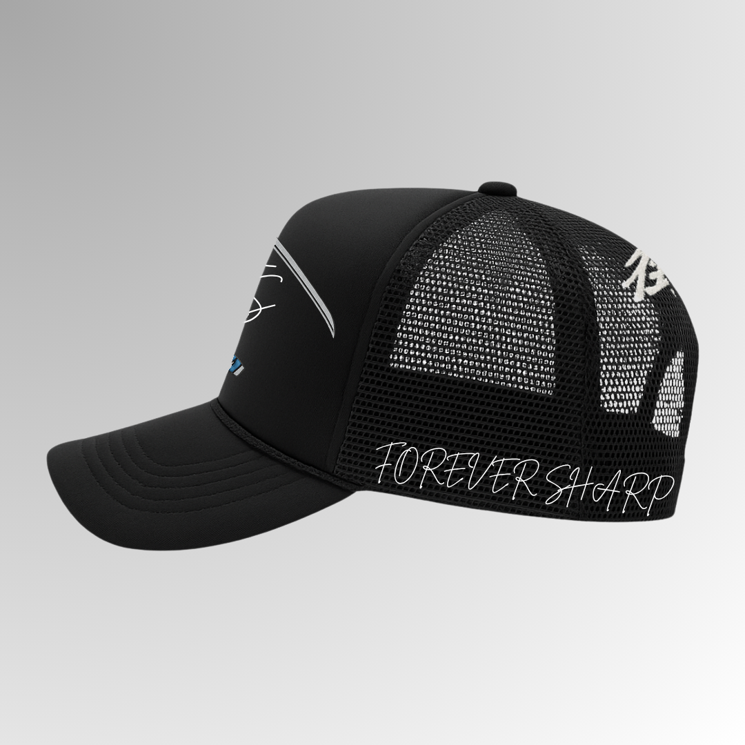 Stars on the Street Chinese Design "Forever Sharp" Trucker SnapBack Hat