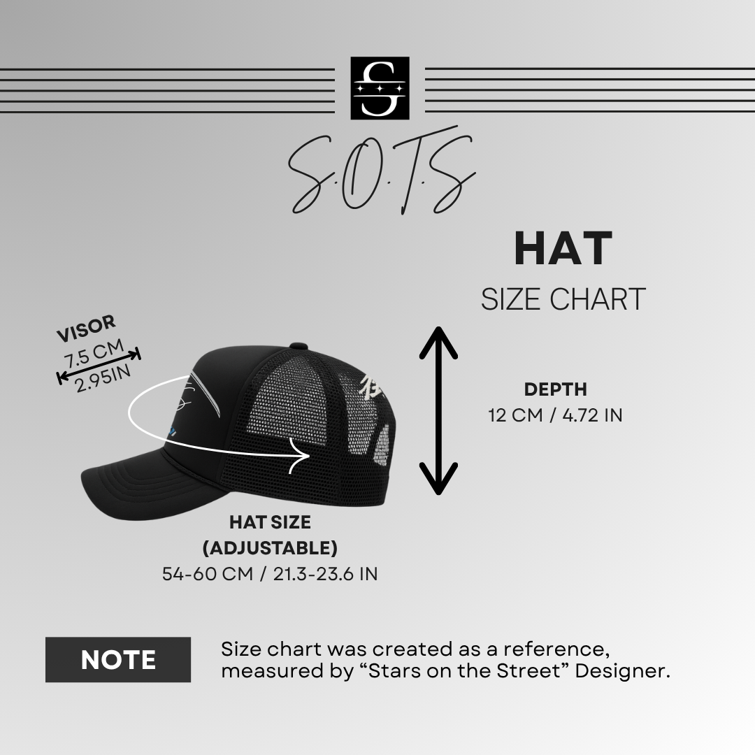 Stars on the Street Chinese Design "Forever Sharp" Trucker SnapBack Hat